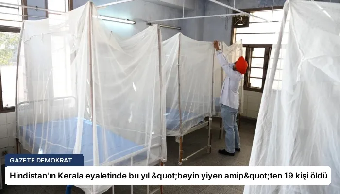 Hindistan’ın Kerala eyaletinde bu yıl "beyin yiyen amip"ten 19 kişi öldü
