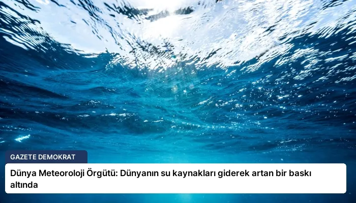 Dünya Meteoroloji Örgütü: Dünyanın su kaynakları giderek artan bir baskı altında