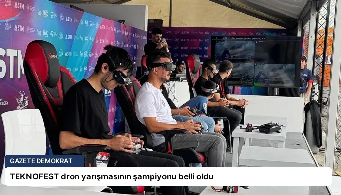 TEKNOFEST dron yarışmasının şampiyonu belli oldu