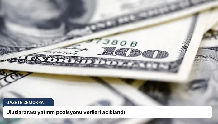 Uluslararası yatırım pozisyonu verileri açıklandı