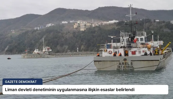 Liman devleti denetiminin uygulanmasına ilişkin esaslar belirlendi