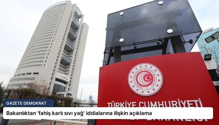 Bakanlıktan ‘fahiş karlı sıvı yağ’ iddialarına ilişkin açıklama