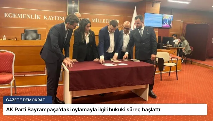 AK Parti Bayrampaşa’daki oylamayla ilgili hukuki süreç başlattı
