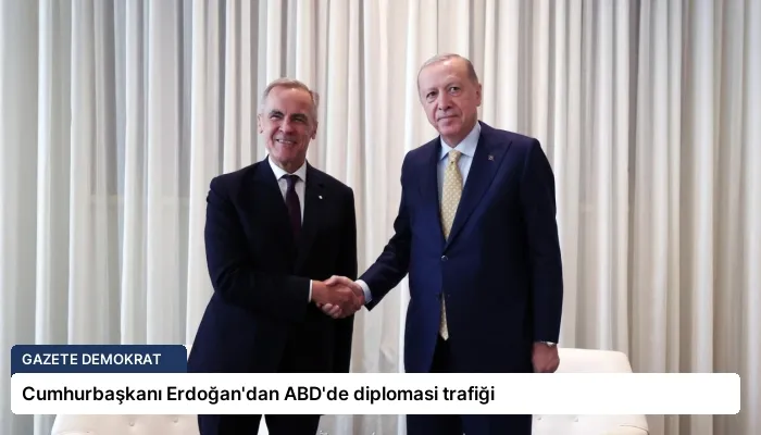 Cumhurbaşkanı Erdoğan’dan ABD’de diplomasi trafiği