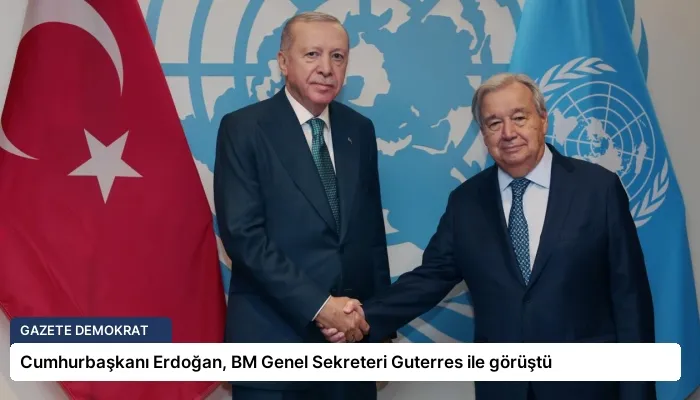 Cumhurbaşkanı Erdoğan, BM Genel Sekreteri Guterres ile görüştü