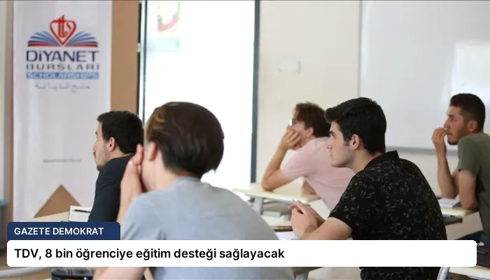 TDV, 8 bin öğrenciye eğitim desteği sağlayacak