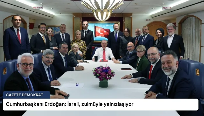 Cumhurbaşkanı Erdoğan: İsrail, zulmüyle yalnızlaşıyor