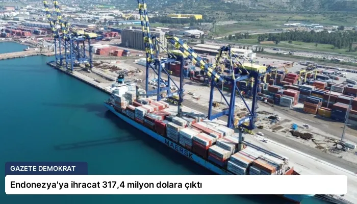 Endonezya’ya ihracat 317,4 milyon dolara çıktı