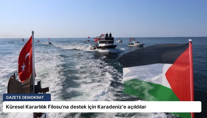 Küresel Kararlılık Filosu’na destek için Karadeniz’e açıldılar
