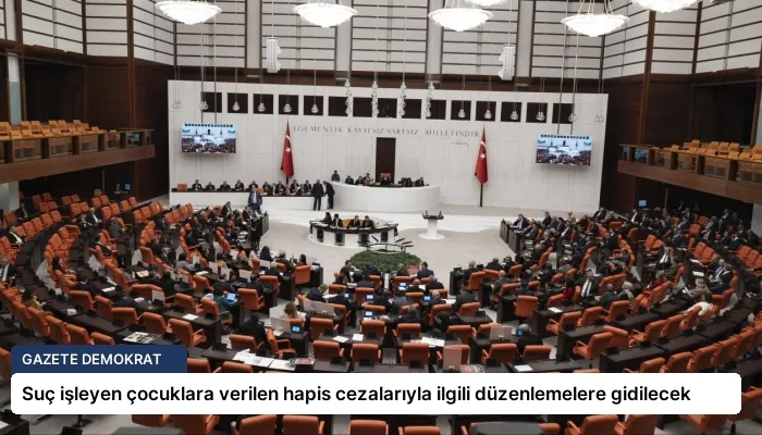 Suç işleyen çocuklara verilen hapis cezalarıyla ilgili düzenlemelere gidilecek