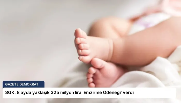 SGK, 8 ayda yaklaşık 325 milyon lira ‘Emzirme Ödeneği’ verdi