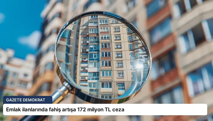 Emlak ilanlarında fahiş artışa 172 milyon TL ceza