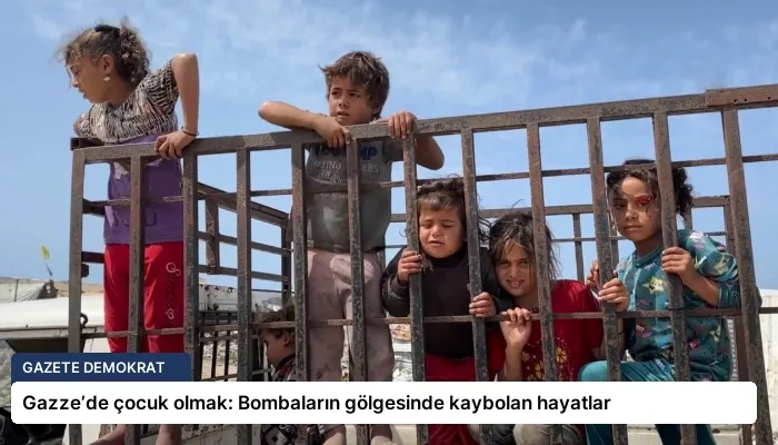 Gazze’de çocuk olmak: Bombaların gölgesinde kaybolan hayatlar