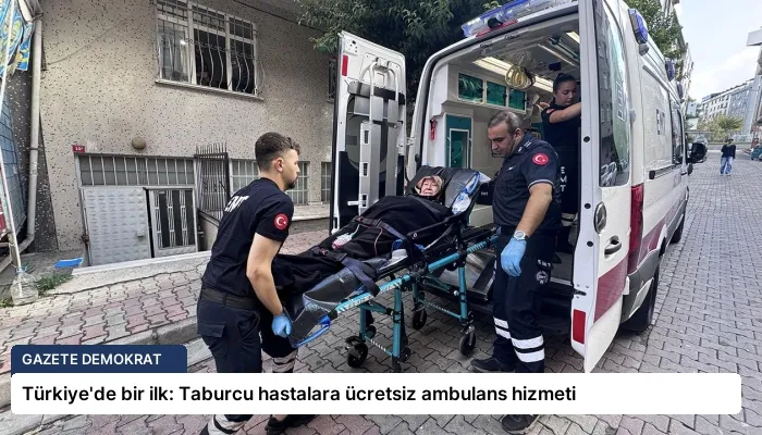 Türkiye’de bir ilk: Taburcu hastalara ücretsiz ambulans hizmeti