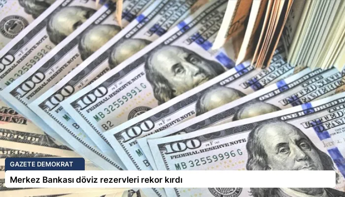 Merkez Bankası döviz rezervleri rekor kırdı