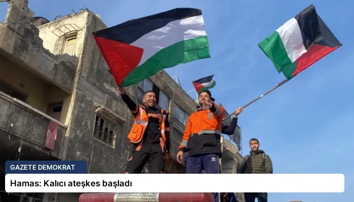 Hamas: Kalıcı ateşkes başladı