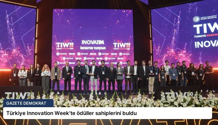 Türkiye Innovation Week’te ödüller sahiplerini buldu