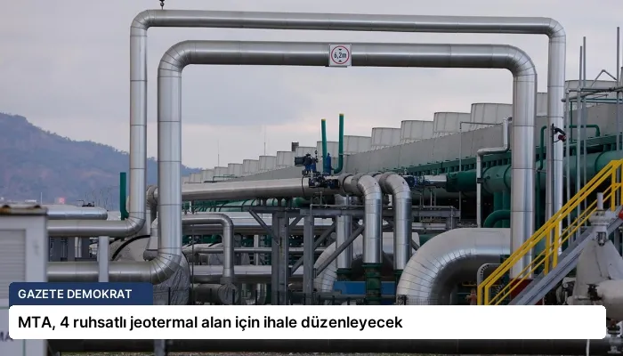 MTA, 4 ruhsatlı jeotermal alan için ihale düzenleyecek
