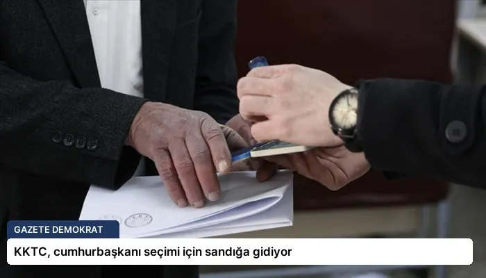 KKTC, cumhurbaşkanı seçimi için sandığa gidiyor
