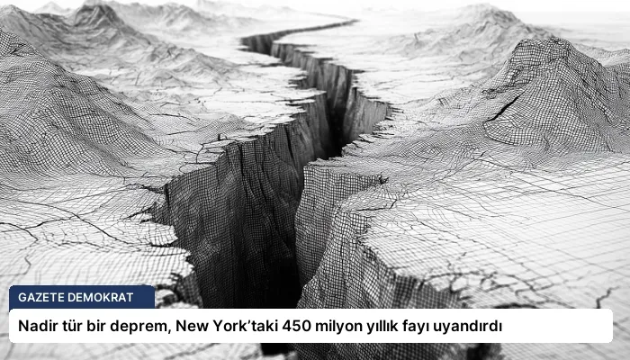 Nadir tür bir deprem, New York’taki 450 milyon yıllık fayı uyandırdı