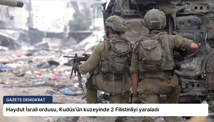 Haydut İsrail ordusu, Kudüs’ün kuzeyinde 2 Filistinliyi yaraladı