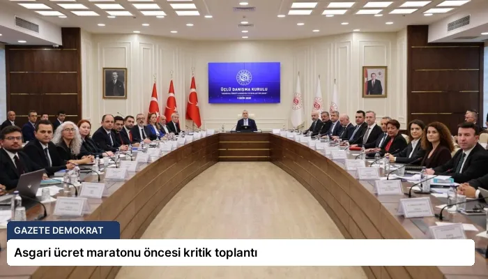 Asgari ücret maratonu öncesi kritik toplantı