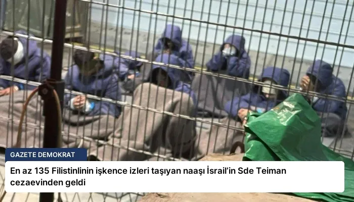 En az 135 Filistinlinin işkence izleri taşıyan naaşı İsrail’in Sde Teiman cezaevinden geldi