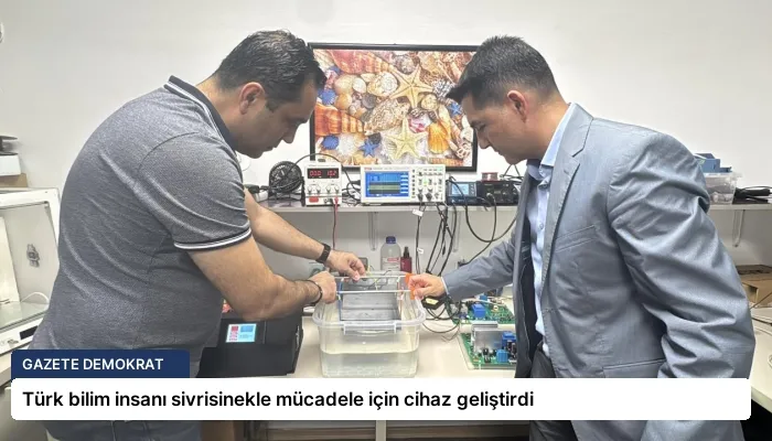 Türk bilim insanı sivrisinekle mücadele için cihaz geliştirdi