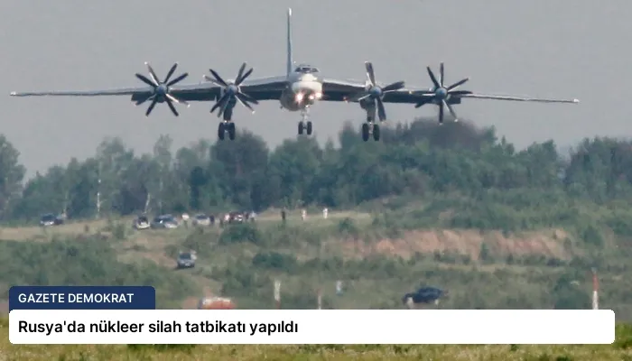 Rusya’da nükleer silah tatbikatı yapıldı
