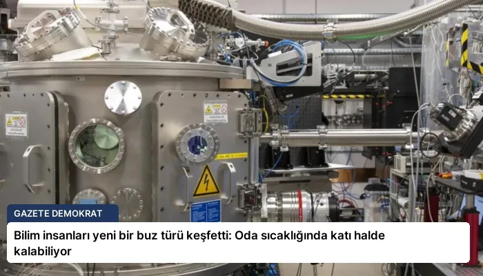 Bilim insanları yeni bir buz türü keşfetti: Oda sıcaklığında katı halde kalabiliyor