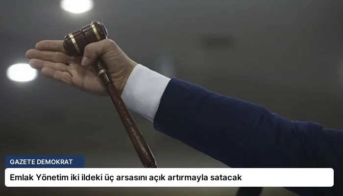 Emlak Yönetim iki ildeki üç arsasını açık artırmayla satacak