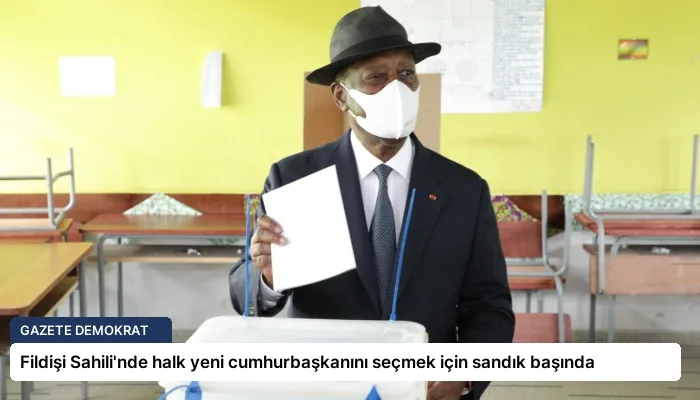 Fildişi Sahili’nde halk yeni cumhurbaşkanını seçmek için sandık başında