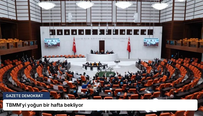 TBMM’yi yoğun bir hafta bekliyor