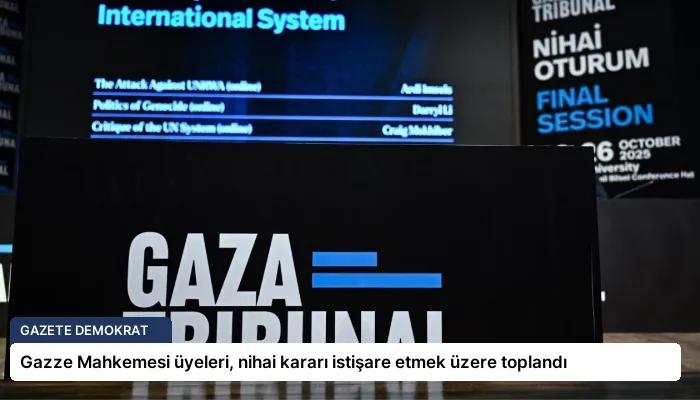 Gazze Mahkemesi üyeleri, nihai kararı istişare etmek üzere toplandı