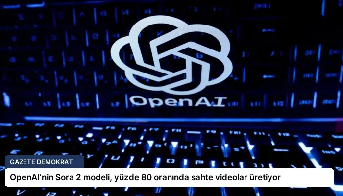 OpenAI’nin Sora 2 modeli, yüzde 80 oranında sahte videolar üretiyor