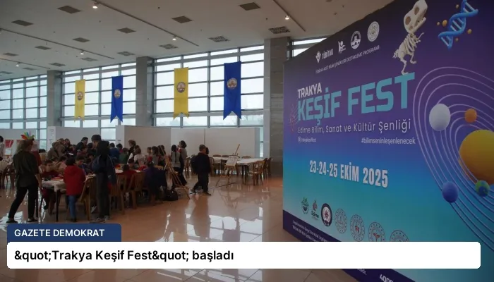 "Trakya Keşif Fest" başladı