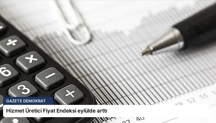 Hizmet Üretici Fiyat Endeksi eylülde arttı