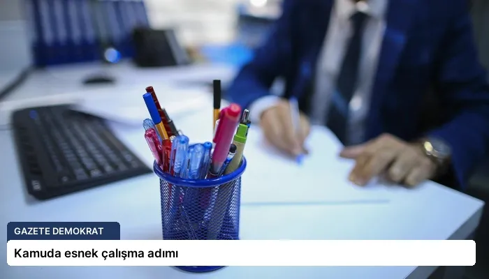 Kamuda esnek çalışma adımı