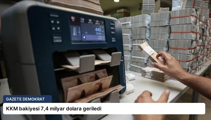 KKM bakiyesi 7,4 milyar dolara geriledi