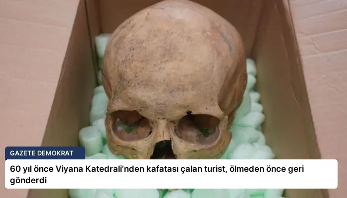 60 yıl önce Viyana Katedrali’nden kafatası çalan turist, ölmeden önce geri gönderdi