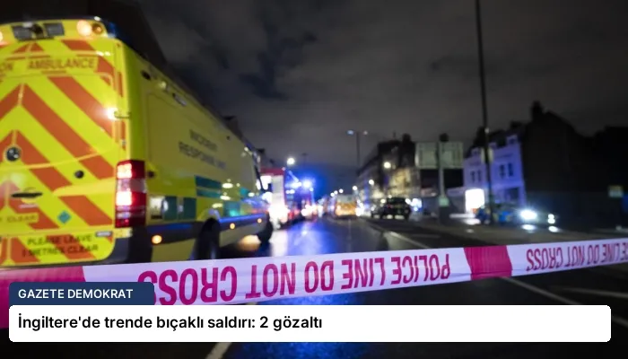İngiltere’de trende bıçaklı saldırı: 2 gözaltı