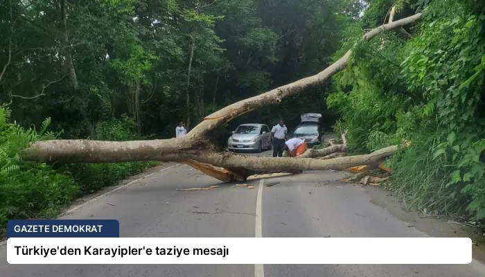 Türkiye’den Karayipler’e taziye mesajı