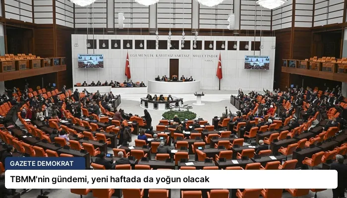 TBMM’nin gündemi, yeni haftada da yoğun olacak