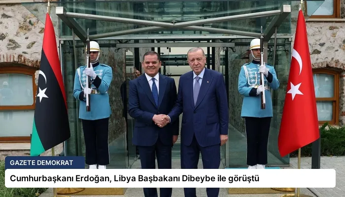 Cumhurbaşkanı Erdoğan, Libya Başbakanı Dibeybe ile görüştü