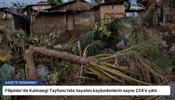 Filipinler’de Kalmaegi Tayfunu’nda hayatını kaybedenlerin sayısı 224’e çıktı