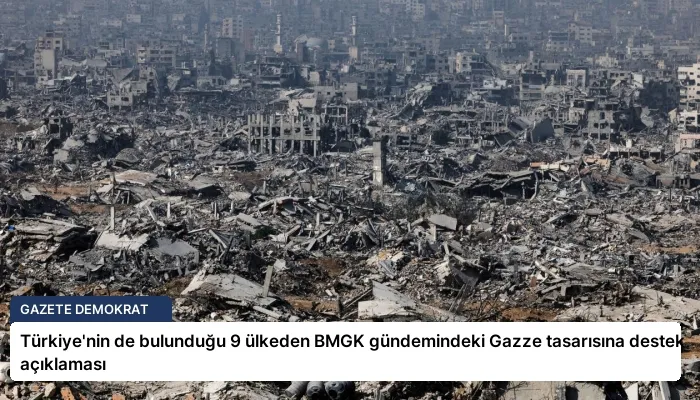 Türkiye’nin de bulunduğu 9 ülkeden BMGK gündemindeki Gazze tasarısına destek açıklaması