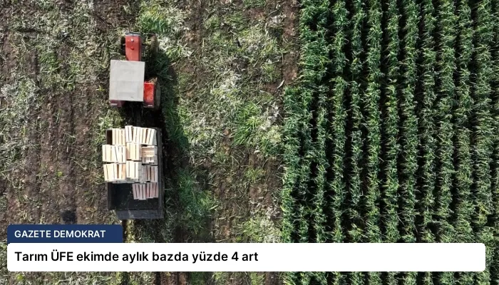 Tarım ÜFE ekimde aylık bazda yüzde 4 art