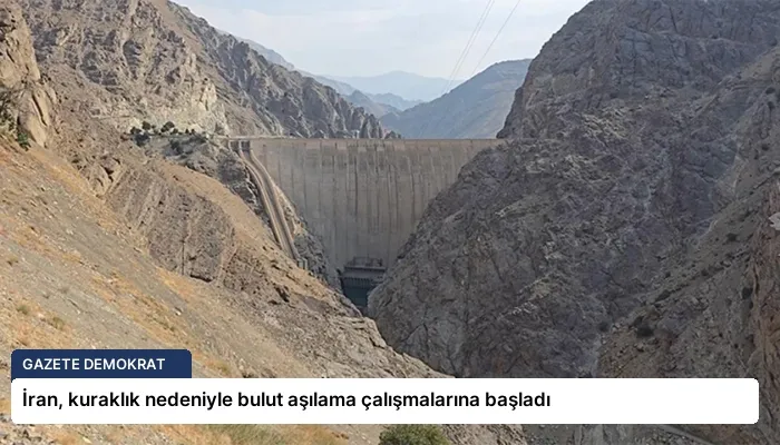 İran, kuraklık nedeniyle bulut aşılama çalışmalarına başladı