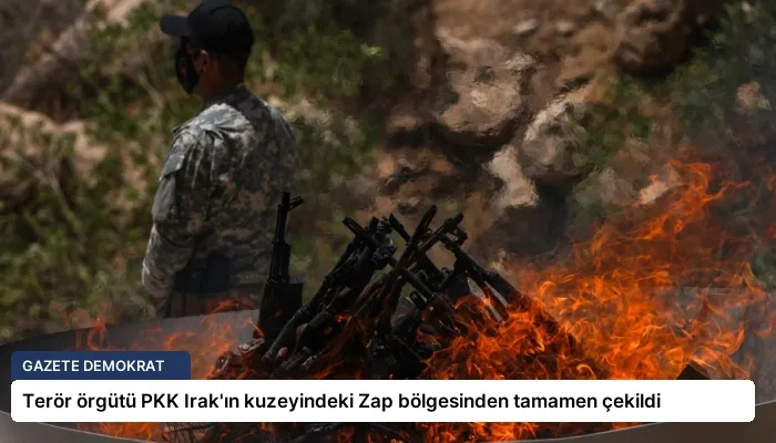 Terör örgütü PKK Irak’ın kuzeyindeki Zap bölgesinden tamamen çekildi