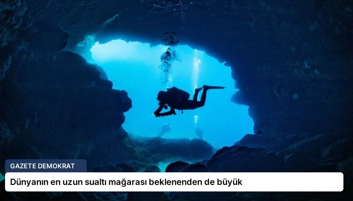 Dünyanın en uzun sualtı mağarası beklenenden de büyük
